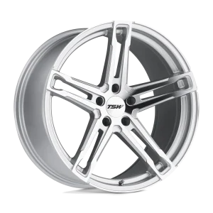 TSW Wheels – MECHANICA – Silver – 18″x8.5″ 32mm – Summer Wheels – 1885MEC325112S72